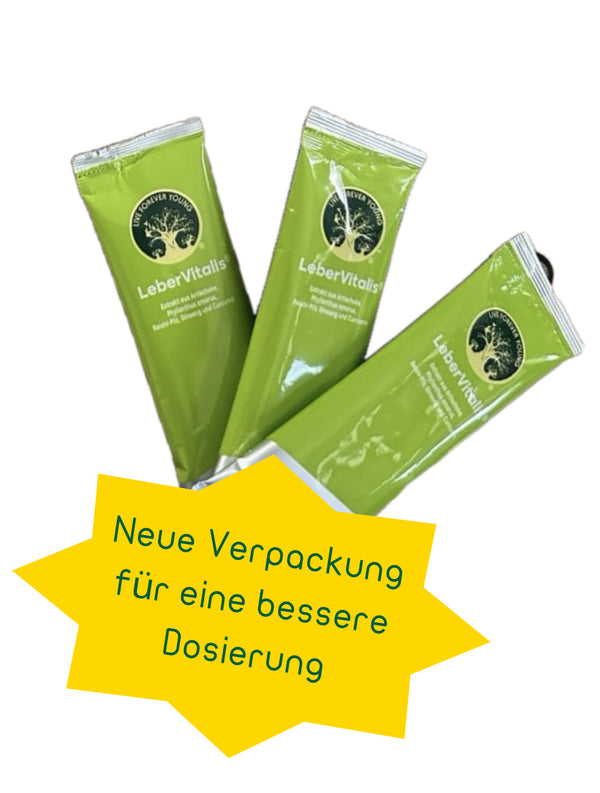 4 - Traitement hebdomadaire LiverVitalis (7 sticks de 20 ml chacun par paquet)