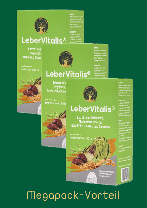 4 - Traitement hebdomadaire LiverVitalis (7 sticks de 20 ml chacun par paquet)